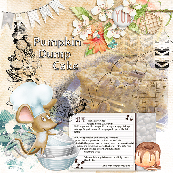 Pumpkin Dump Cake