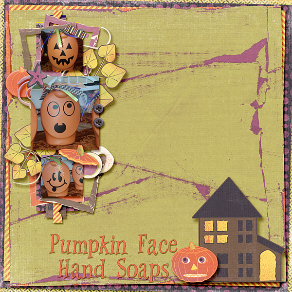 Pumpkin Face Soaps