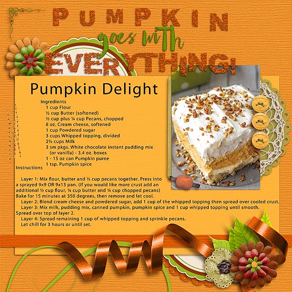 Pumpkin Goes With Anything