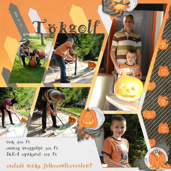 Pumpkin-golf