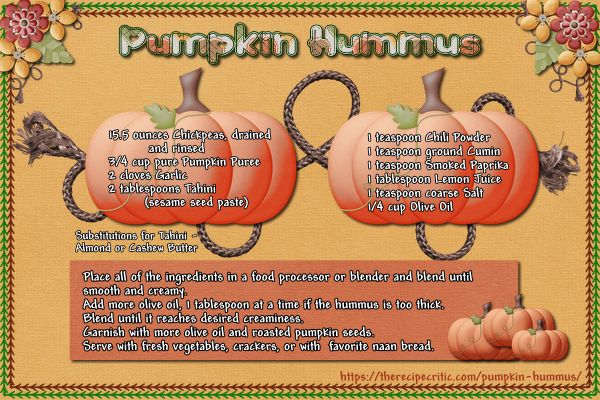 Pumpkin Hummus