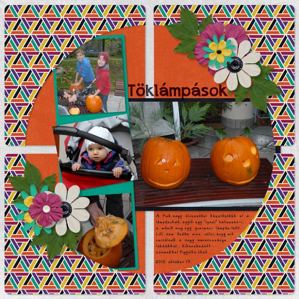 Pumpkin lights