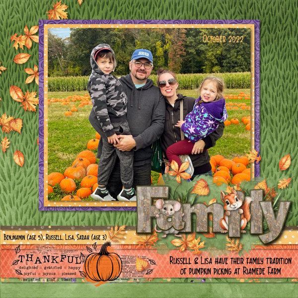 Pumpkin Patch Family 2022