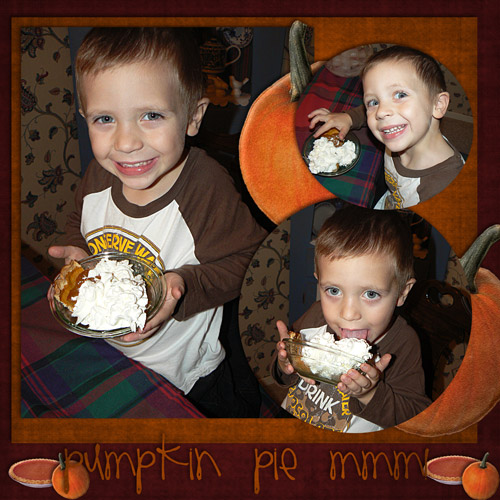 Pumpkin pie