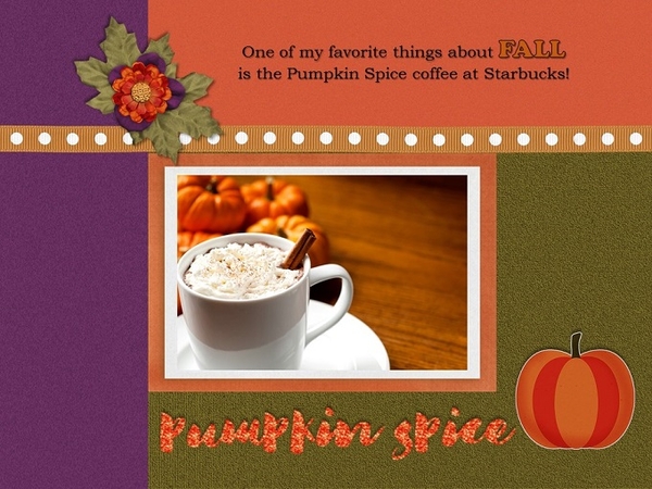 Pumpkin Spice Coffee - October 2016 Buffet Challenge