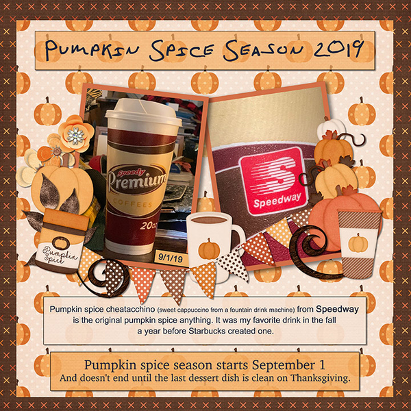 Pumpkin Spice Season 2019
