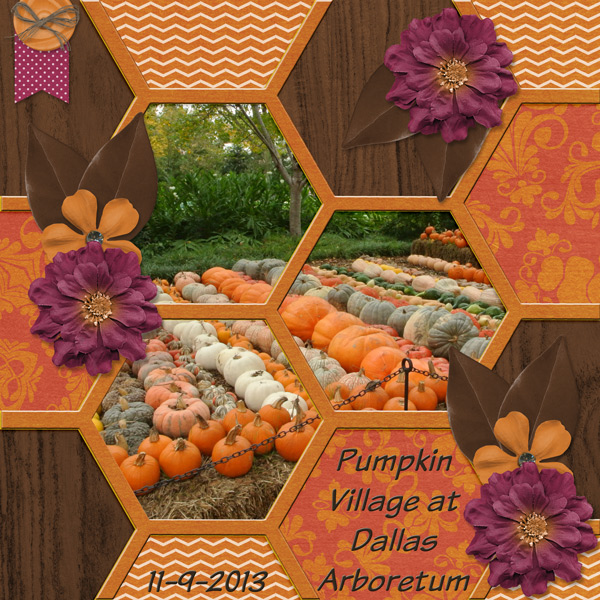 Pumpkin Village at Dallas Arboretum