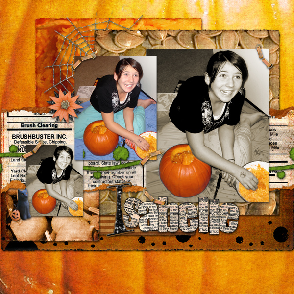 Pumpkins :) Isabelle- left side