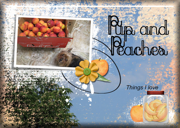 Pup and Peaches