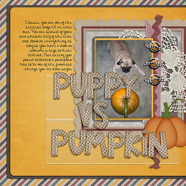 Puppy VS Pumpkin
