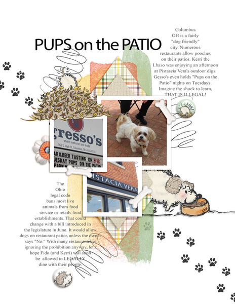 Pups on the Patio