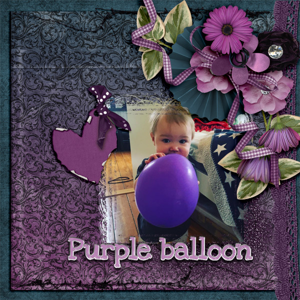 Purple-balloon