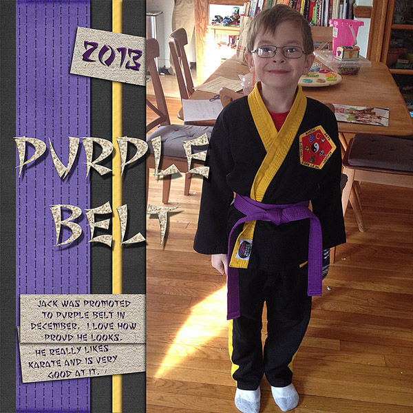 Purple Belt 2013