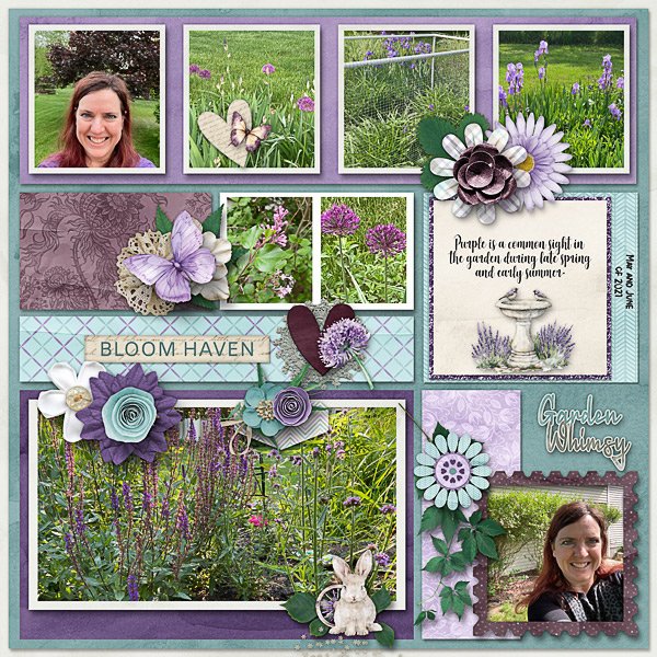 Purple Blooms in 2021