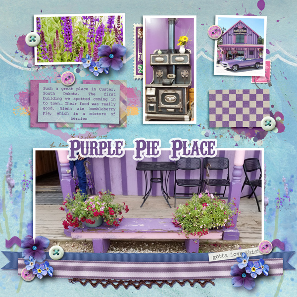 Purple pie place