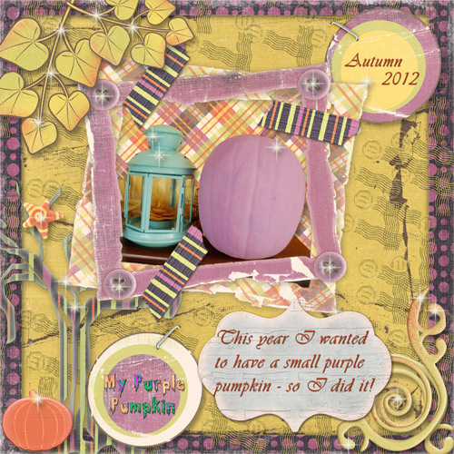 Purple Pumpkin Love