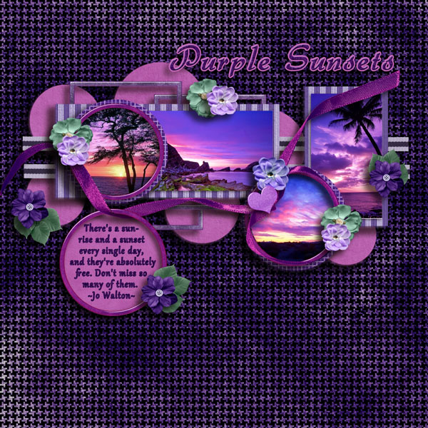 Purple Sunsets