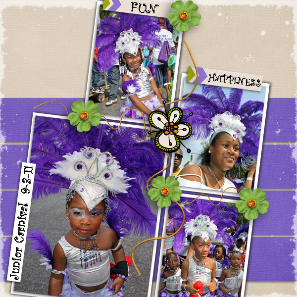 Purple + White Carnival Princesses