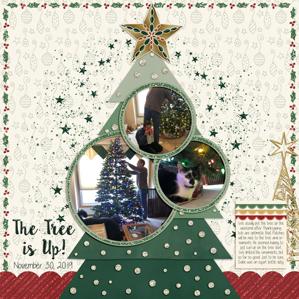 Putting up the tree