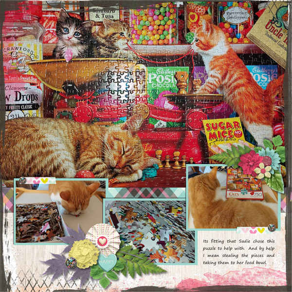 Puzzle Loving Sadie