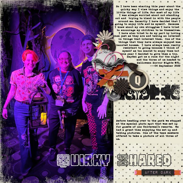 Q is for Quirky Sharing