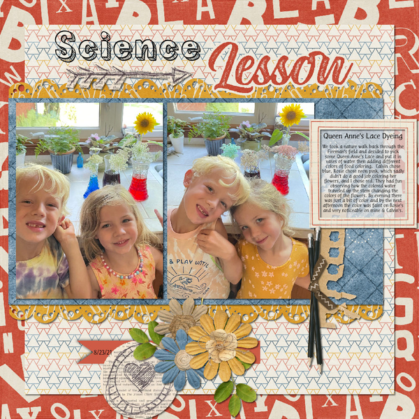 Queen Anne's Lace: August CP Life Chronicled Challenge