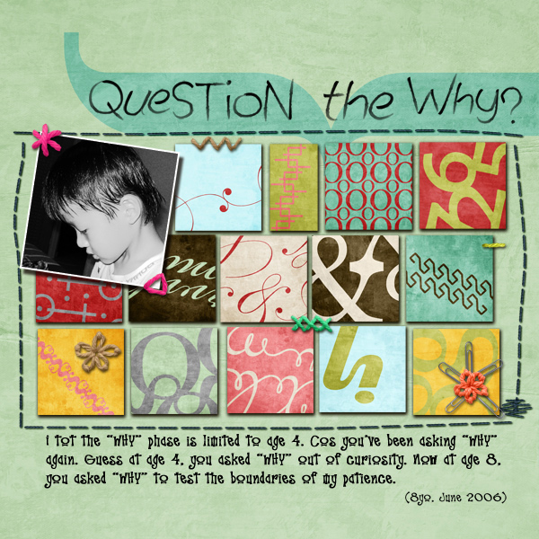 Question The Why?