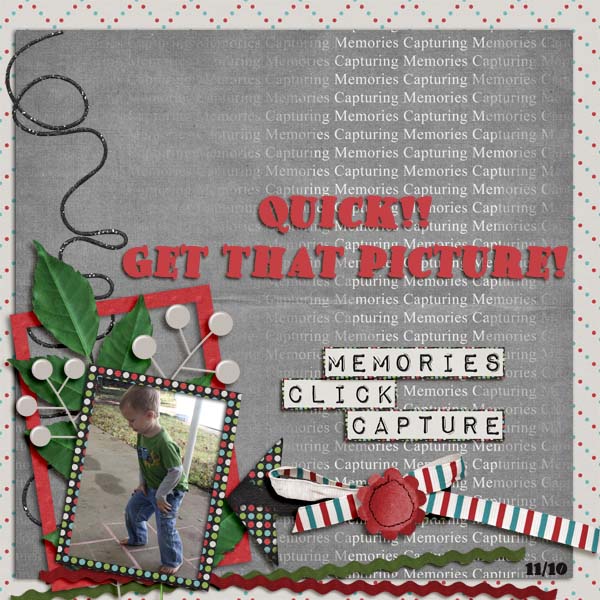 Quick!  Get that Picture!