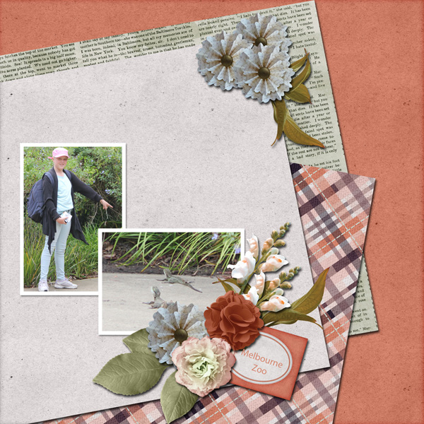 Quick Page Mix 13 using Template Duo 01