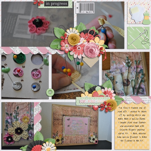Quilled Frame