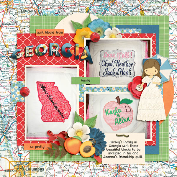 Quilt Blocks from Georgia