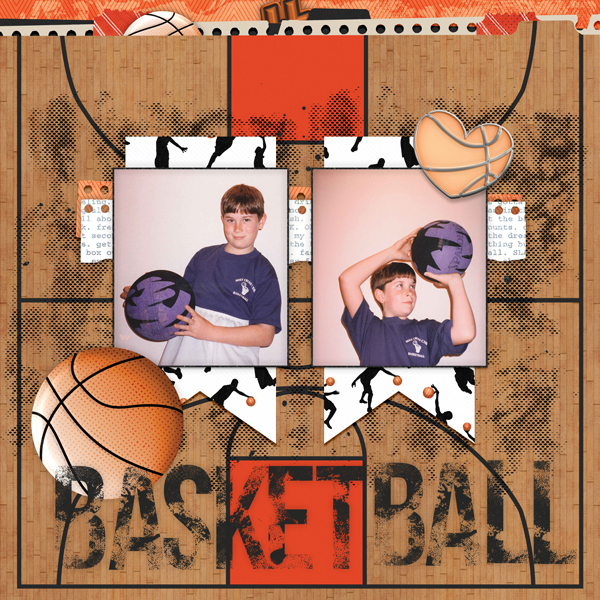 Quite Sporting Basketball-Connection Keeping Storytime 03 Templates #3-JCon