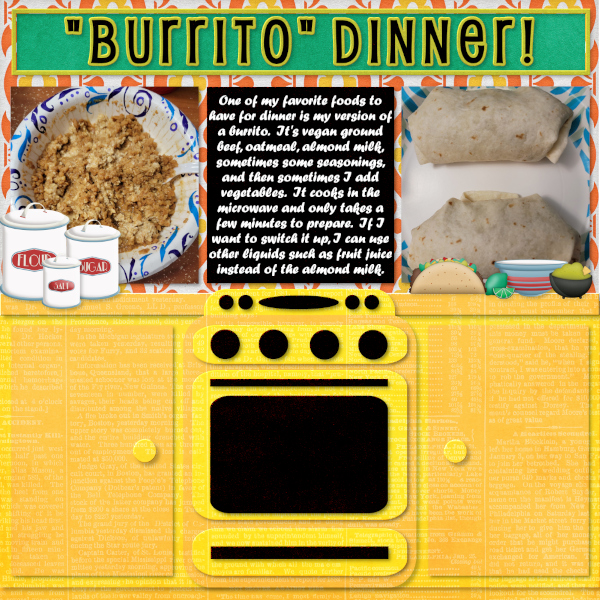 "Burrito" Dinner
