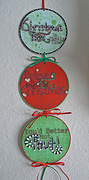 "Coaster" Wall hanging