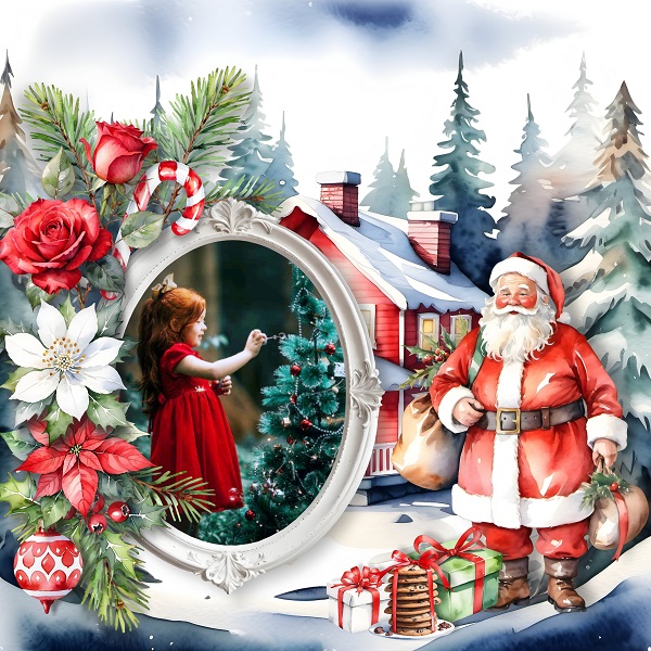 "Cookies for santa" d'Ilonka's designs  https://store.gingerscrap