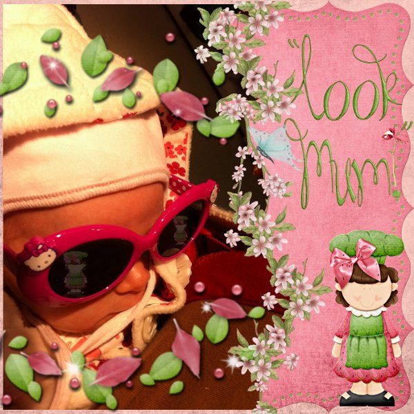 "look Mum!"