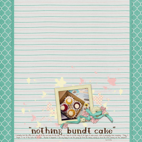 "Nothing Bundt Cake"