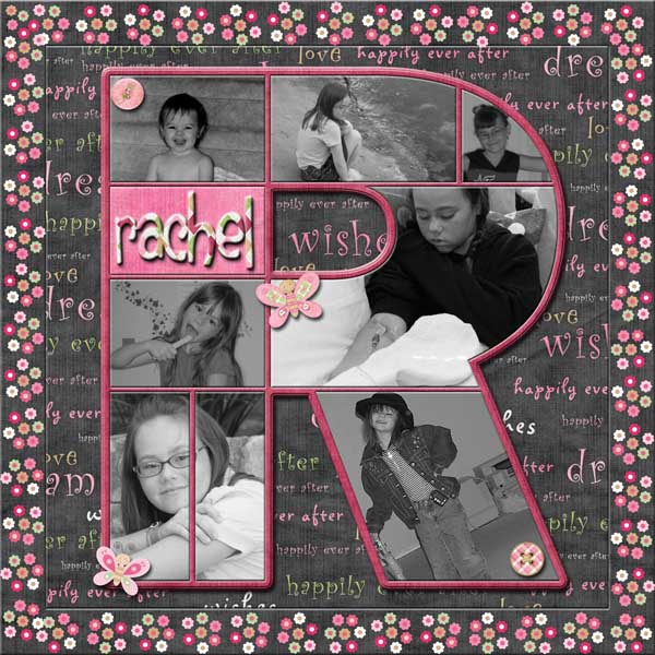 R is for Rachel