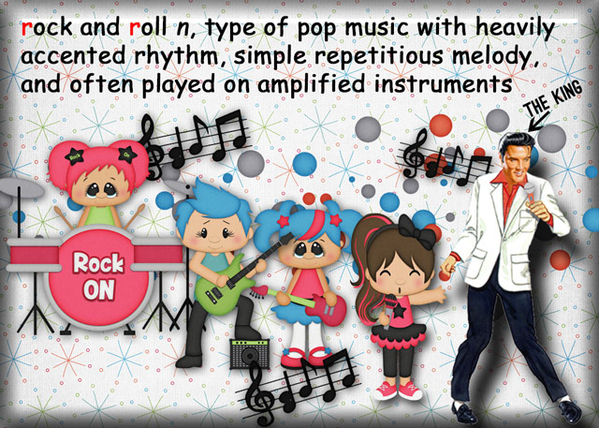 R is for Rock and Roll