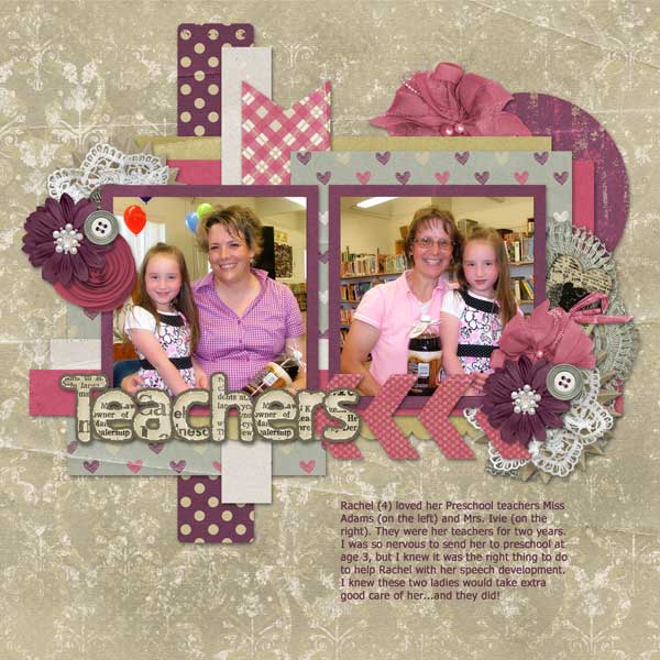 Rachel and Preschool Teachers