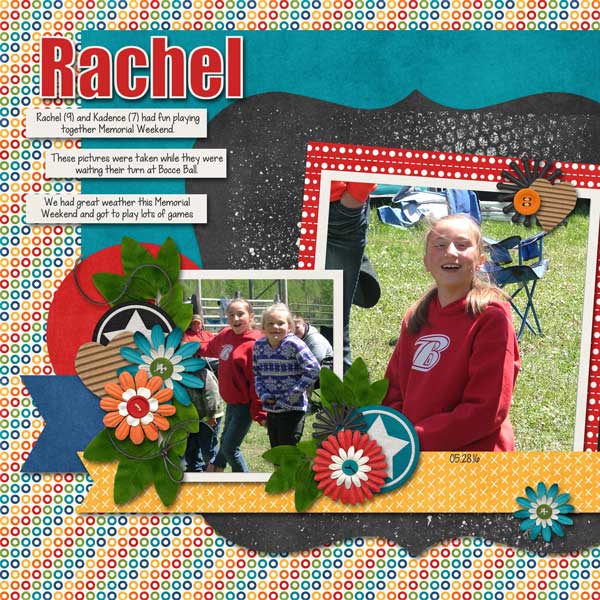 Rachel Memorial Weekend 2016