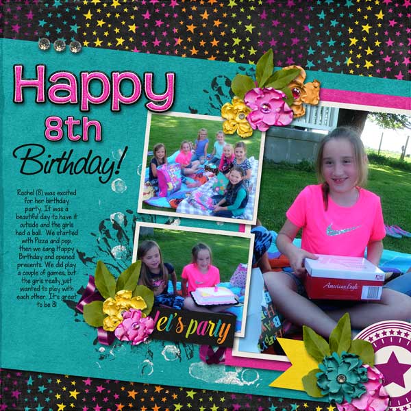 Rachel's 8th Bday Party