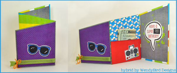 Rad Birthday Z Fold Card