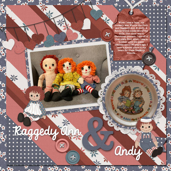 Raggedy Ann + Andy