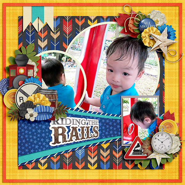 Rail the train