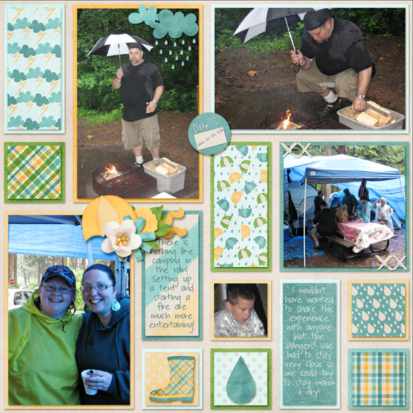 Rain Camping