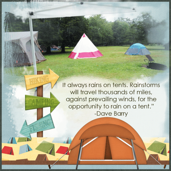 Rain On Tents