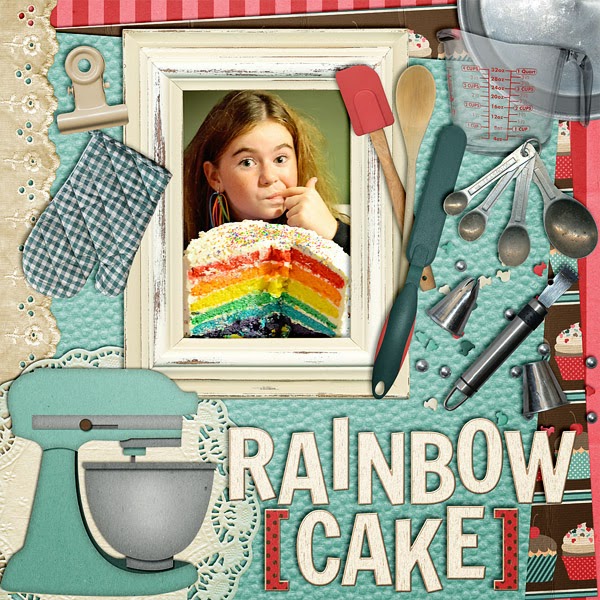 Rainbow Cake