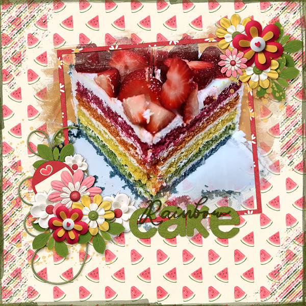 Rainbow Cake