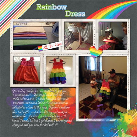 Rainbow Dress